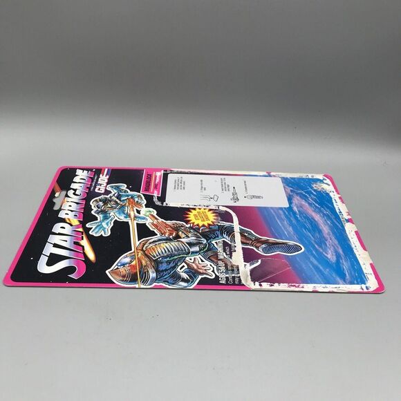GI JOE 1993 STAR BRIGADE ASTRO-VIPER FULL CARD BACK UNCUT FILE CARD HASBRO - Picture 3 of 8